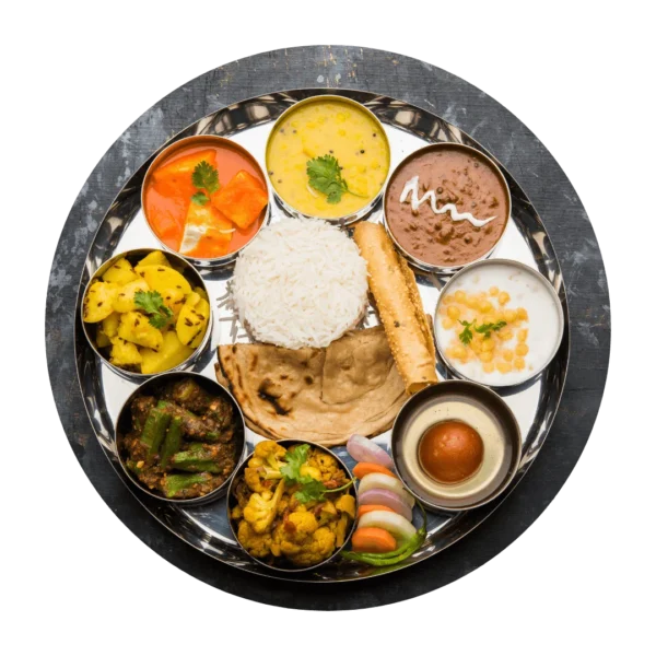 Veg Thali at Chandigarh Bites